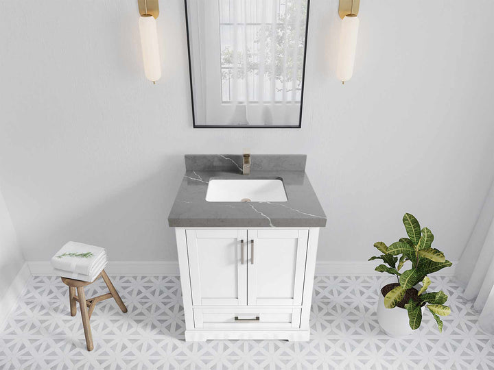 Boston 30 in. W x 22 in. D Single Sink Bathroom Vanity - photo 32
