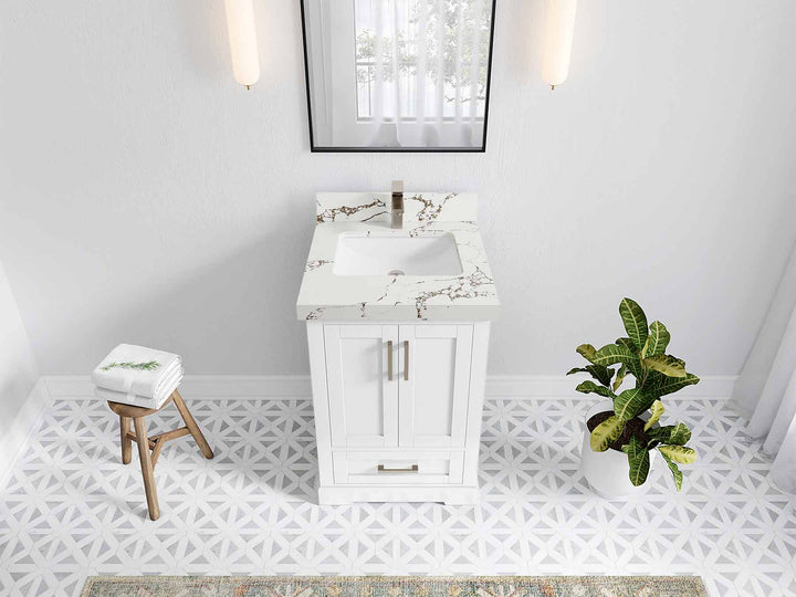 Boston 24 in. W x 22 in. D Single Sink Bathroom Vanity - photo 34