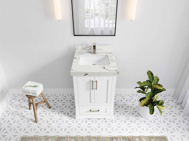 Boston 24 in. W x 22 in. D Single Sink Bathroom Vanity - photo 36