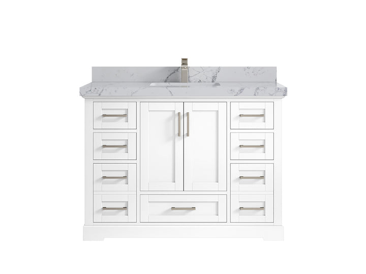 Boston 48 in. W x 22 in. D Single Sink Bathroom Vanity - photo 41