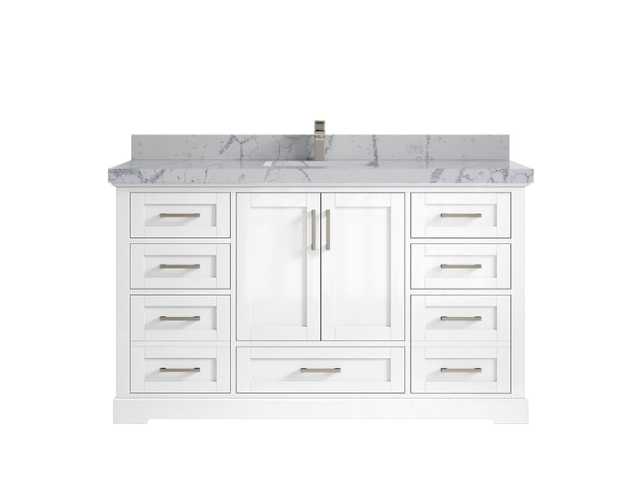 Boston 60 in. W x 22 in. D Single Sink Bathroom Vanity - photo 41