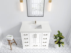 Boston 42 in. W x 22 in. D Single Sink Bathroom Vanity - photo 42