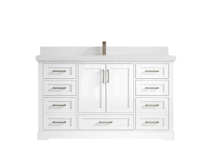 Boston 60 in. W x 22 in. D Single Sink Bathroom Vanity - photo 43