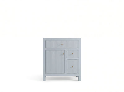 Sonoma 30 in W x 22 in D Reeded Free Standing Single Sink Bathroom Vanity