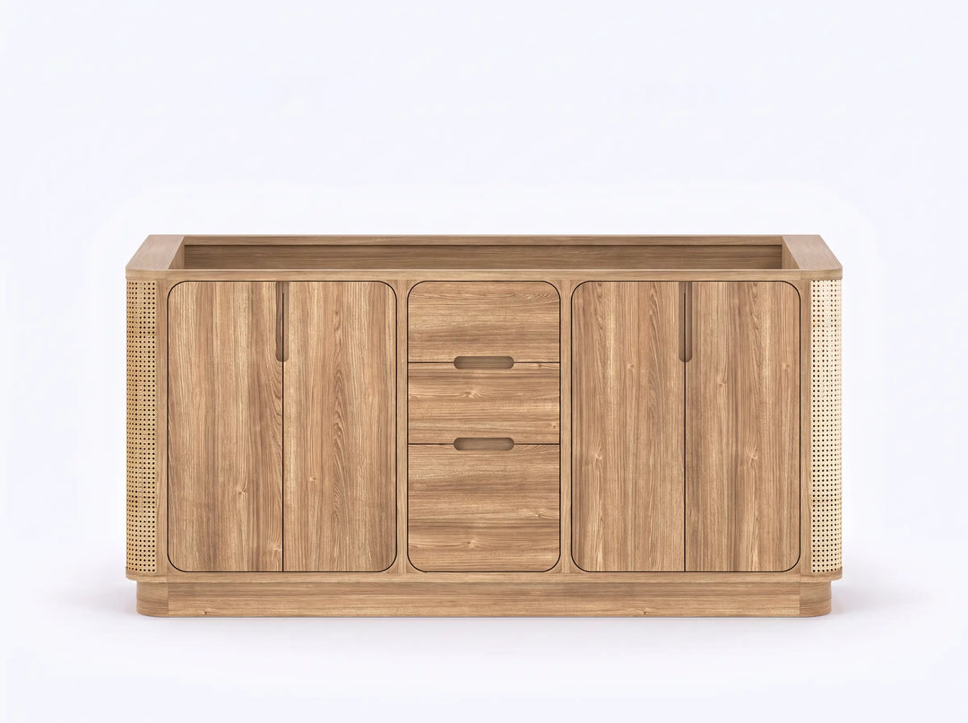 Ventura Teak 72 in. W x 22 in. D Double Sink Bathroom Vanity | 
              
                Light Natural Teak
                
                  
             - VTR_TK_LNT_CA_LZ_72D - photo №8