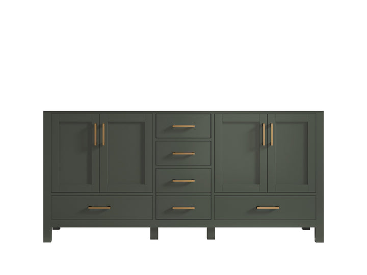 Malibu 72 in. W x 22 in. D Double Sink Bathroom Vanity - photo 6