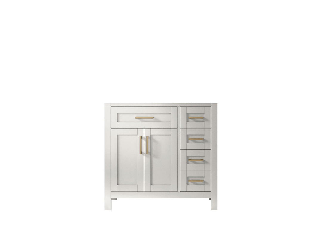 Cambridge 36 in. W x 22 in. D Left Offset Sink Bathroom Vanity