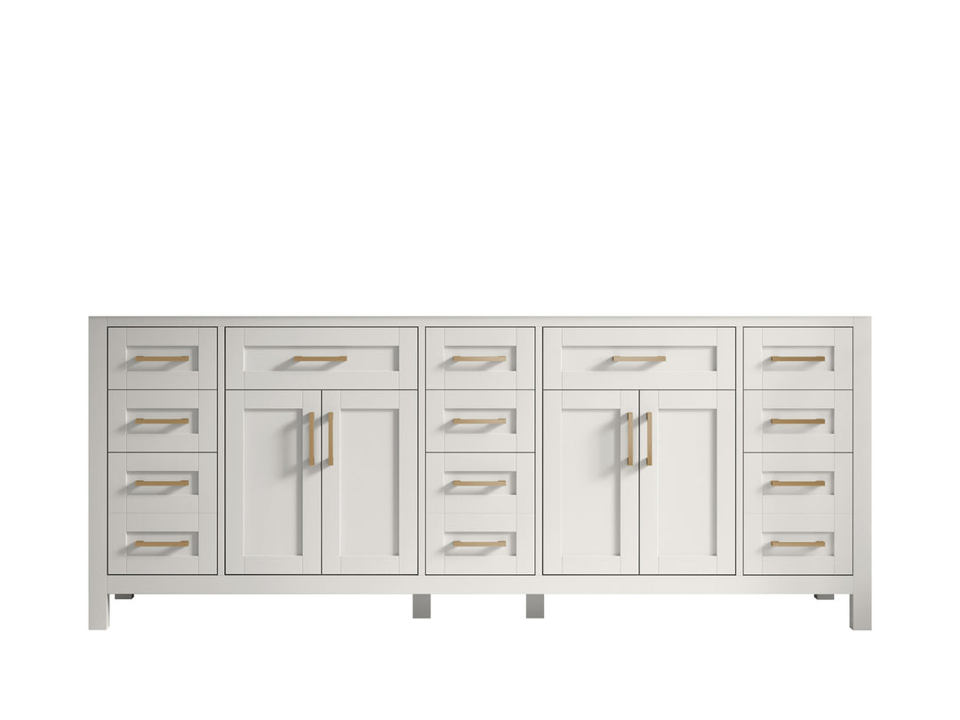 Cambridge 84 in. W x 22 in. D Double Sink Bathroom Vanity