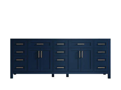 Cambridge 84 in. W x 22 in. D Double Sink Bathroom Vanity