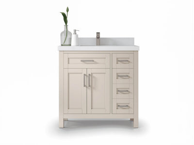 Cambridge 36 in. W x 22 in. D Single Center Sink Bathroom Vanity
