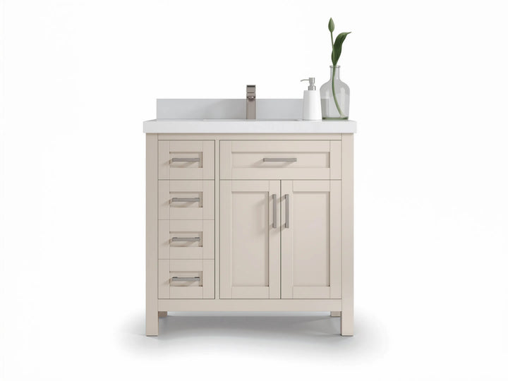 Cambridge 36 in. W x 22 in. D Single Center Sink Bathroom vanity - photo 1
