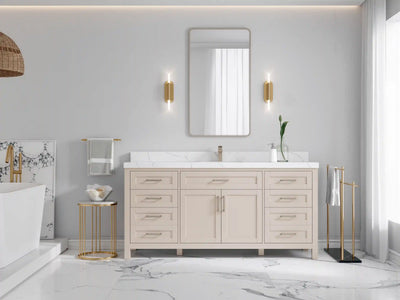 Cambridge 72 in. W x 22 in. D Single Sink Bathroom Vanity