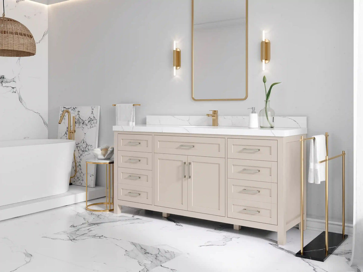 Cambridge 72 in. W x 22 in. D Single Sink Bathroom Vanity