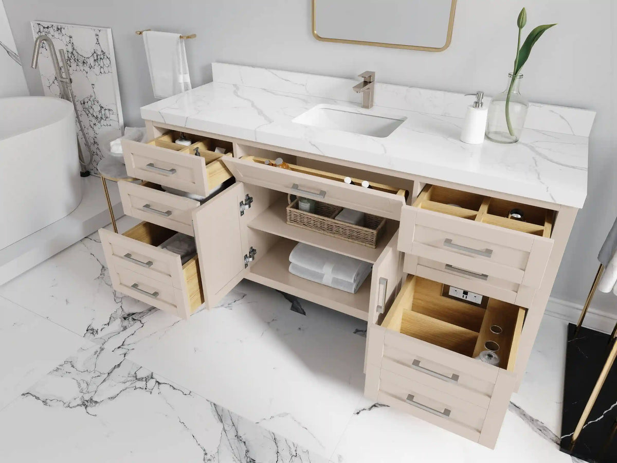 Cambridge 72 in. W x 22 in. D Single Sink Bathroom Vanity