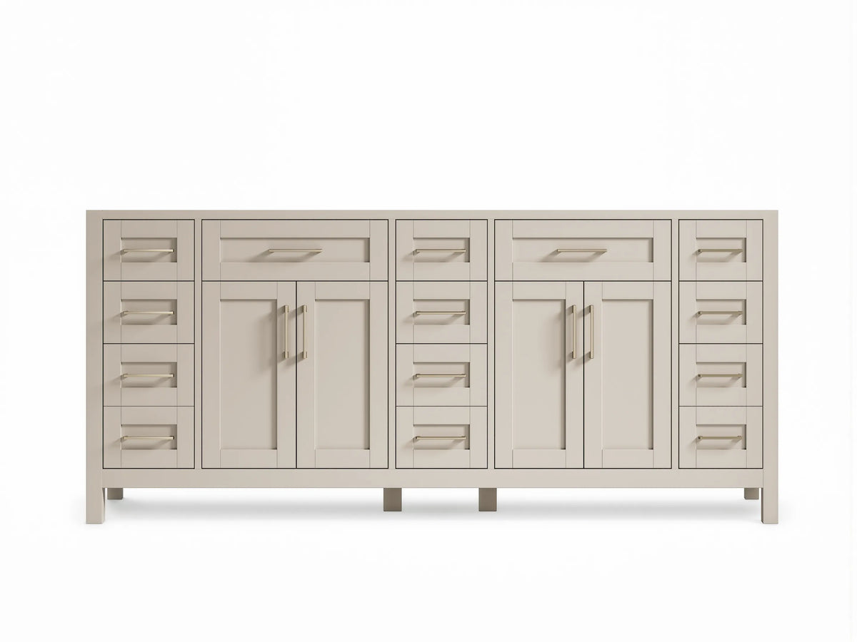 Cambridge 80 in. W x 22 in. D Double Sink Bathroom Vanity