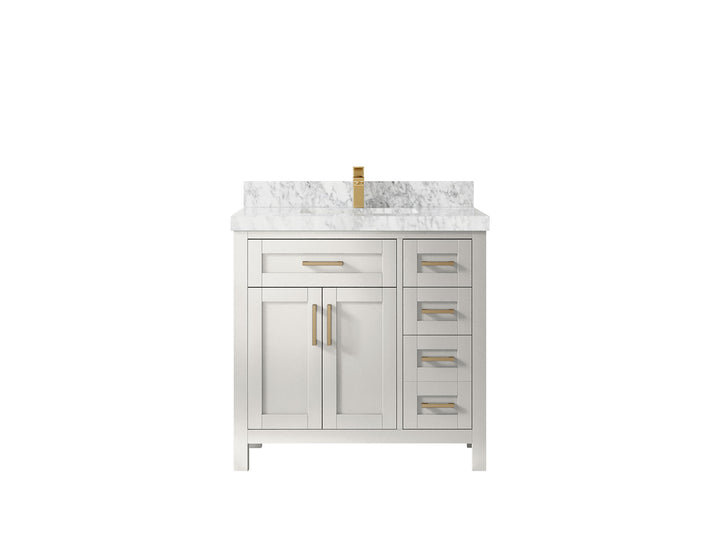 Cambridge 36 in. W x 22 in. D Single Center Sink Bathroom Vanity - photo 25