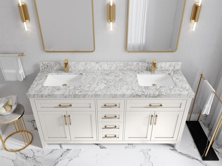 Cambridge 72 in. W x 22 in. D Double Sink Bathroom Vanity - photo 24