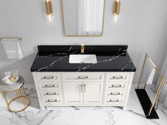 Cambridge 60 in. W x 22 in. D Single Sink Bathroom Vanity - photo 7