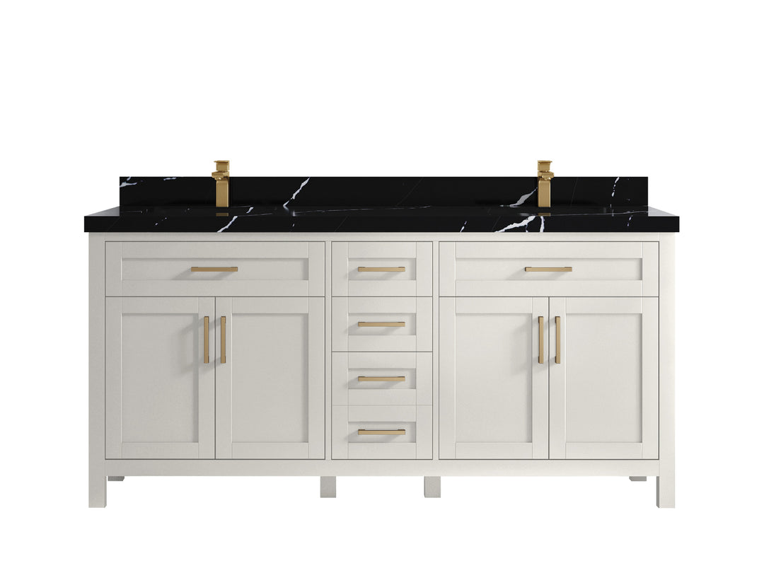 Cambridge 72 in. W x 22 in. D Double Sink Bathroom Vanity