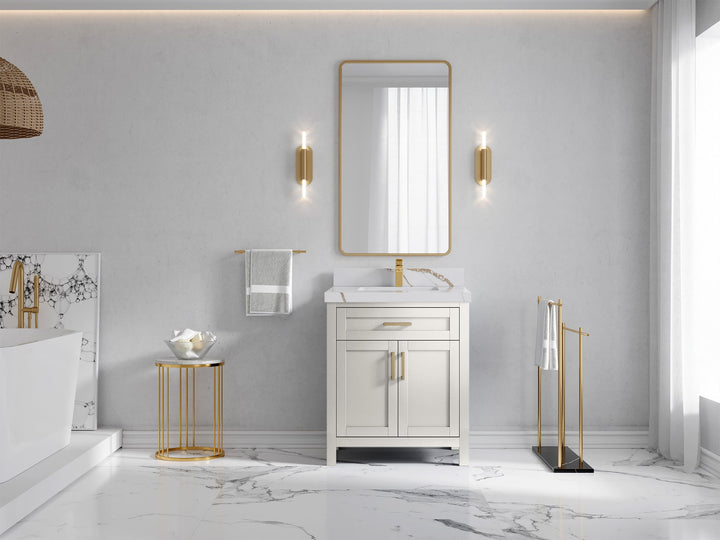 Cambridge 30 in. W x 22 in. D Single Sink Bathroom Vanity - photo 4