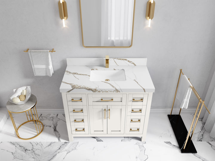 Cambridge 42 in. W x 22 in. D Single Sink Bathroom Vanity - photo 18