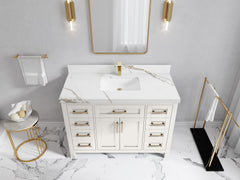 Cambridge 48 in. W x 22 in. D Single Sink Bathroom Vanity - photo 20