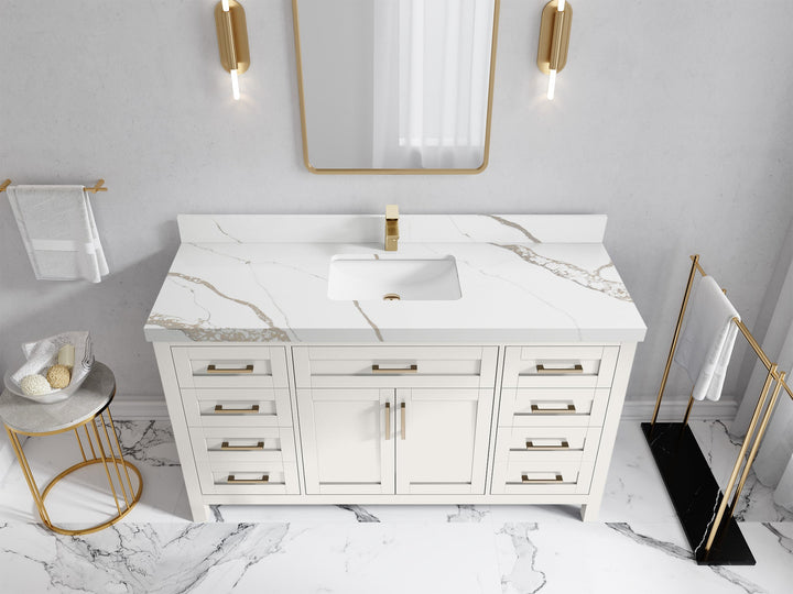 Cambridge 60 in. W x 22 in. D Single Sink Bathroom Vanity - photo 20