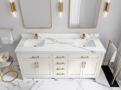 Cambridge 72 in. W x 22 in. D Double Sink Bathroom Vanity - photo 18