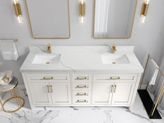 Cambridge 72 in. W x 22 in. D Double Sink Bathroom Vanity - photo 12