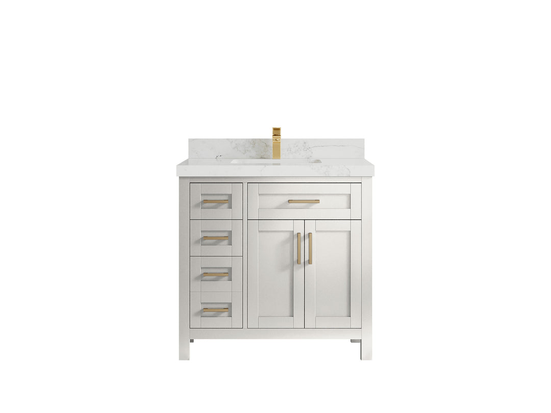 Cambridge 36 in. W x 22 in. D Single Center Sink Bathroom vanity