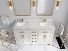 Cambridge 60 in. W x 22 in. D Double Sink Bathroom Vanity - photo 7