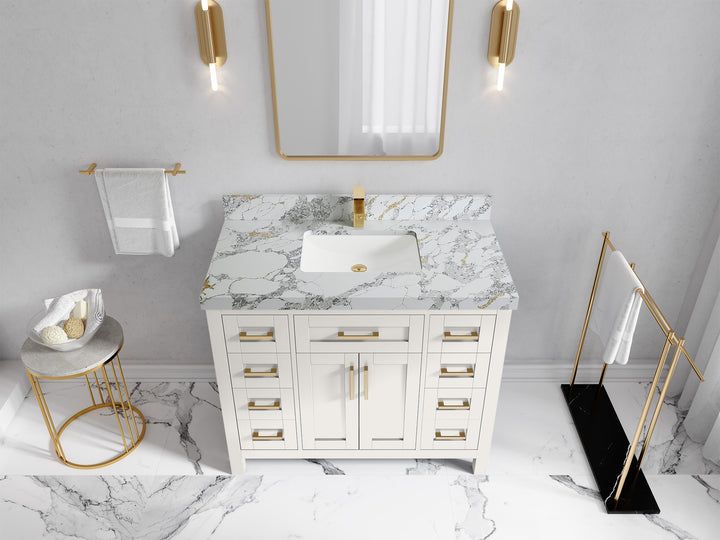Cambridge 42 in. W x 22 in. D Single Sink Bathroom Vanity - photo 24