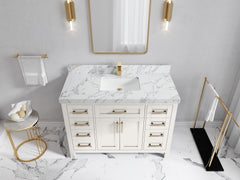 Cambridge 48 in. W x 22 in. D Single Sink Bathroom Vanity - photo 22