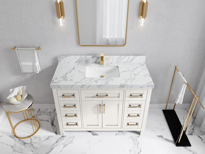 Cambridge 48 in. W x 22 in. D Single Sink Bathroom Vanity - photo 22