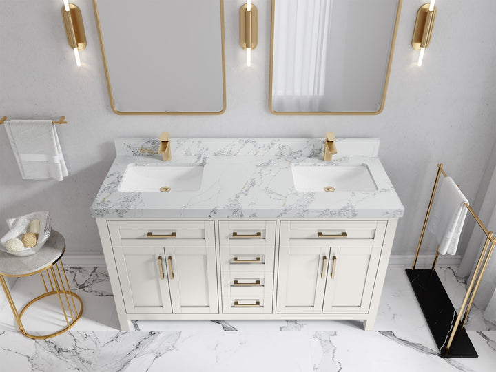 Cambridge 60 in. W x 22 in. D Double Sink Bathroom Vanity - photo 15