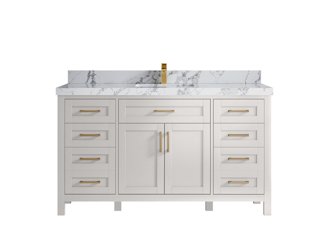 Cambridge 60 in. W x 22 in. D Single Sink Bathroom Vanity