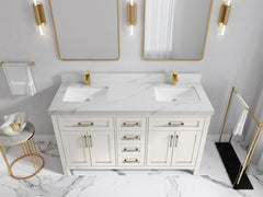 Cambridge 60 in. W x 22 in. D Double Sink Bathroom Vanity - photo 11