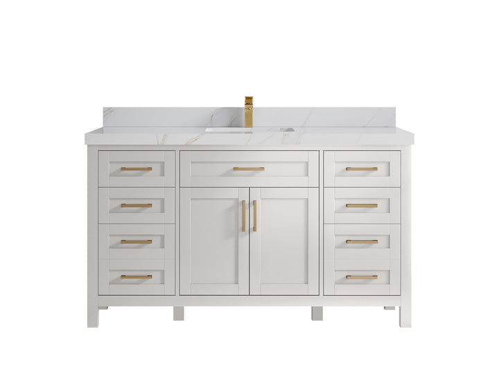 Cambridge 60 in. W x 22 in. D Single Sink Bathroom Vanity - photo 29