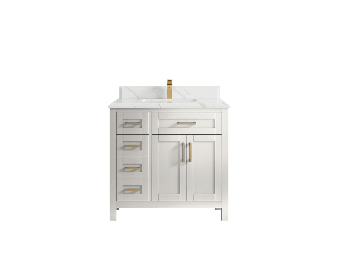 Cambridge 36 in. W x 22 in. D Single Center Sink Bathroom vanity
