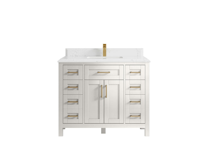 Cambridge 42 in. W x 22 in. D Single Sink Bathroom Vanity - photo 35
