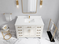 Cambridge 48 in. W x 22 in. D Single Sink Bathroom Vanity - photo 46