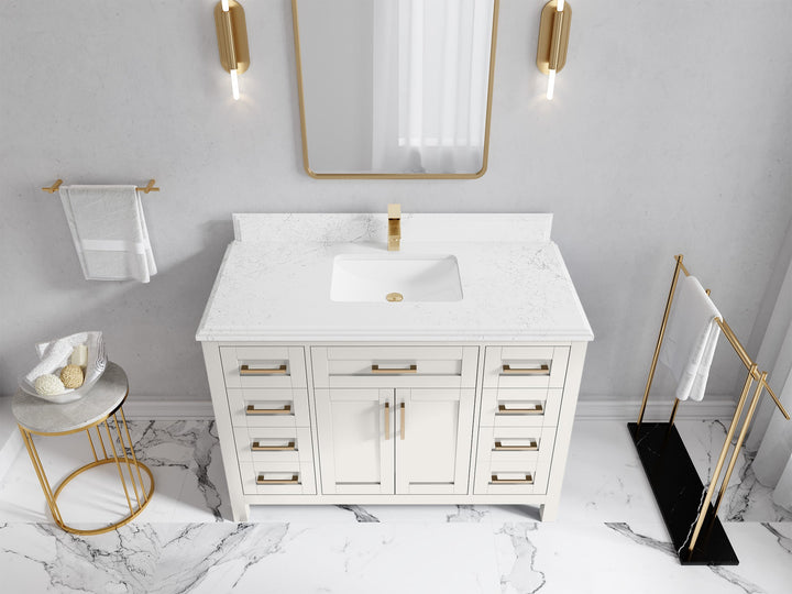 Cambridge 48 in. W x 22 in. D Single Sink Bathroom Vanity - photo 46