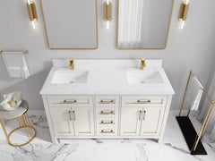 Cambridge 60 in. W x 22 in. D Double Sink Bathroom Vanity - photo 23