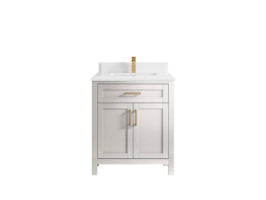 Cambridge 30 in. W x 22 in. D Single Sink Bathroom Vanity (Alabaster)