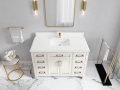 Cambridge 48 in. W x 22 in. D Single Sink Bathroom Vanity - photo 48