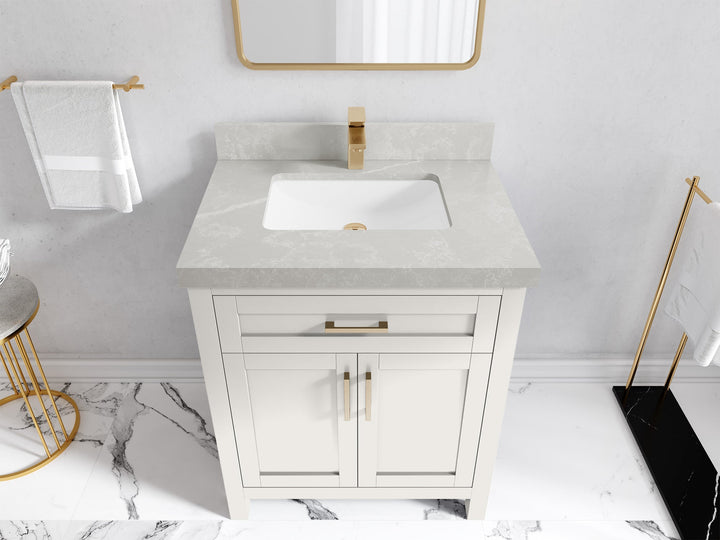 Cambridge 30 in. W x 22 in. D Single Sink Bathroom Vanity - photo 32