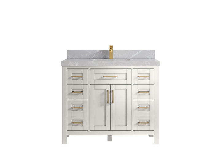 Cambridge 42 in. W x 22 in. D Single Sink Bathroom Vanity - photo 41
