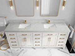 Cambridge 84 in. W x 22 in. D Double Sink Bathroom Vanity - photo 7