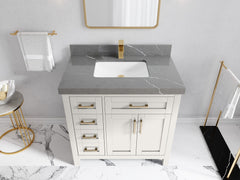 Cambridge 36 in. W x 22 in. D Single Center Sink Bathroom vanity - photo 25