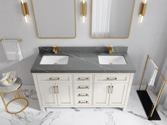 Cambridge 60 in. W x 22 in. D Double Sink Bathroom Vanity - photo 15